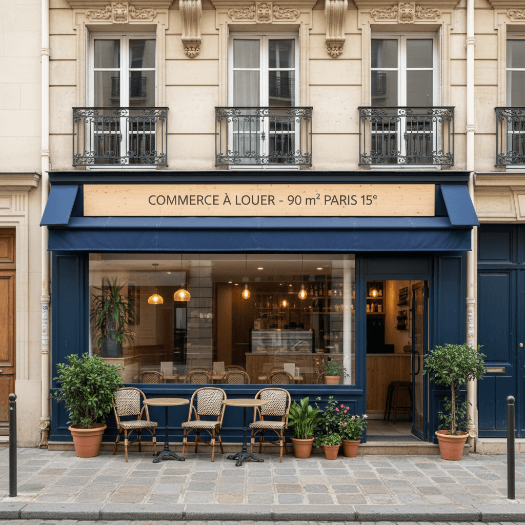 Commerce de 90 m² à Paris, idéal restauration ou beauté