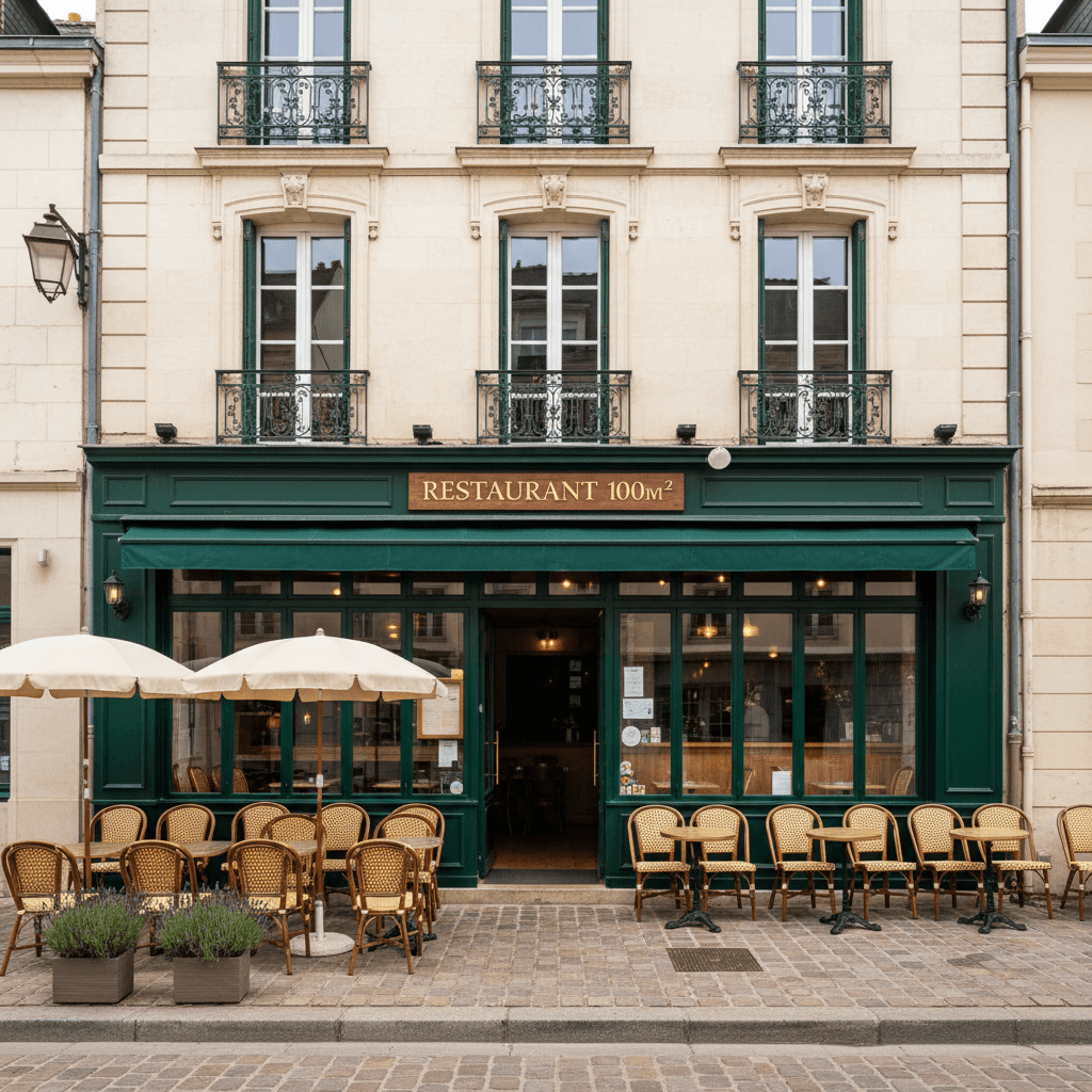 Restaurant 100m² à Lion-Sur-Mer : terrasse - licence IV - Image 1