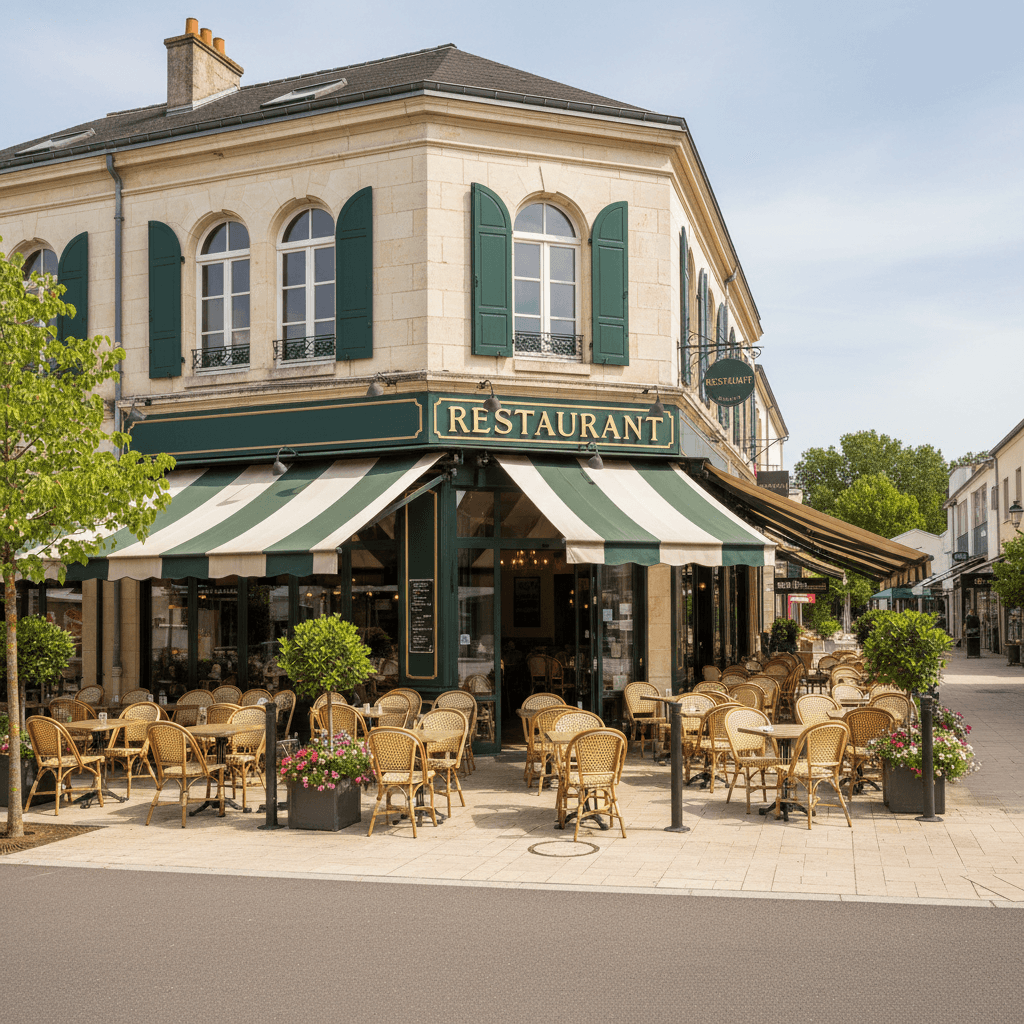 Restaurant 200m² à Sorigny : terrasse - licence IV - Image 1