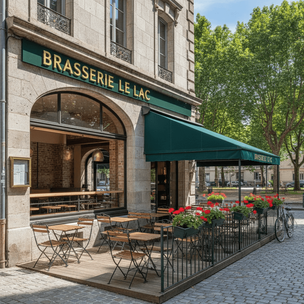 Bar-brasserie 170m² à Annecy : terrasse - licence IV - Image 1