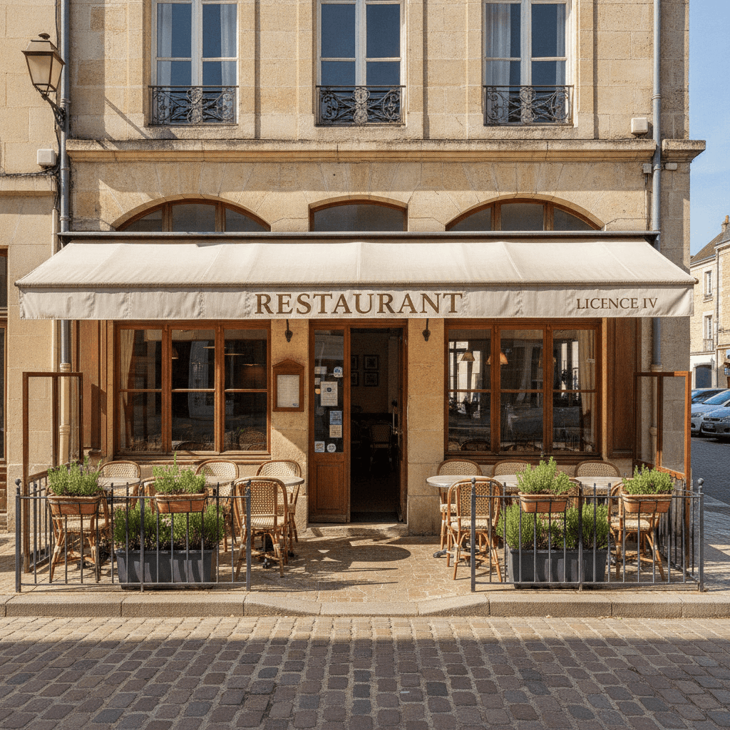 Restaurant 450m² à Poitiers : terrasse - licence IV - Image 1