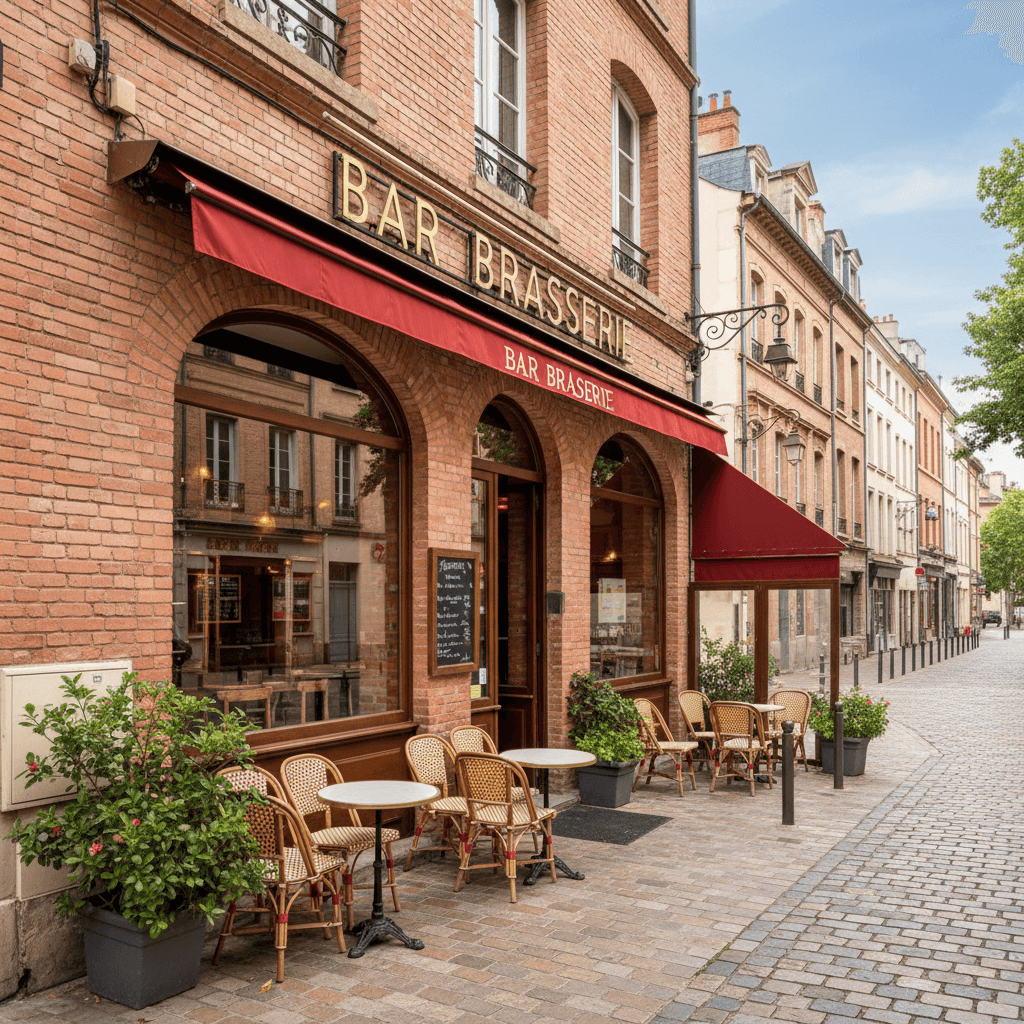 Bar-brasserie 300m² à Toulouse : licence IV - extraction