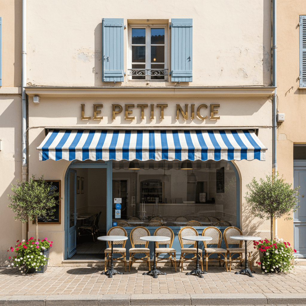 Snack 48m² à Nice : terrasse - licence IV