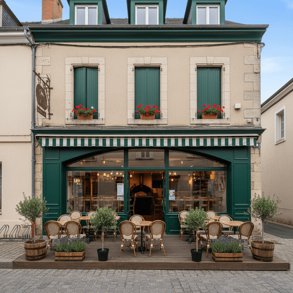 Restaurant 200m² à Lons-Le-Saunier : terrasse - licence IV - Image 1