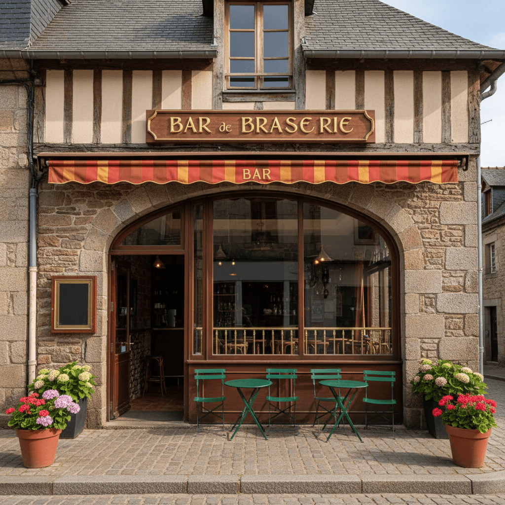 Bar-brasserie 70m² à Vannes : terrasse - licence IV - Image 1