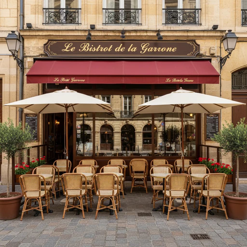 Restaurant 54m² à Bordeaux : terrasse - licence IV - Image 1