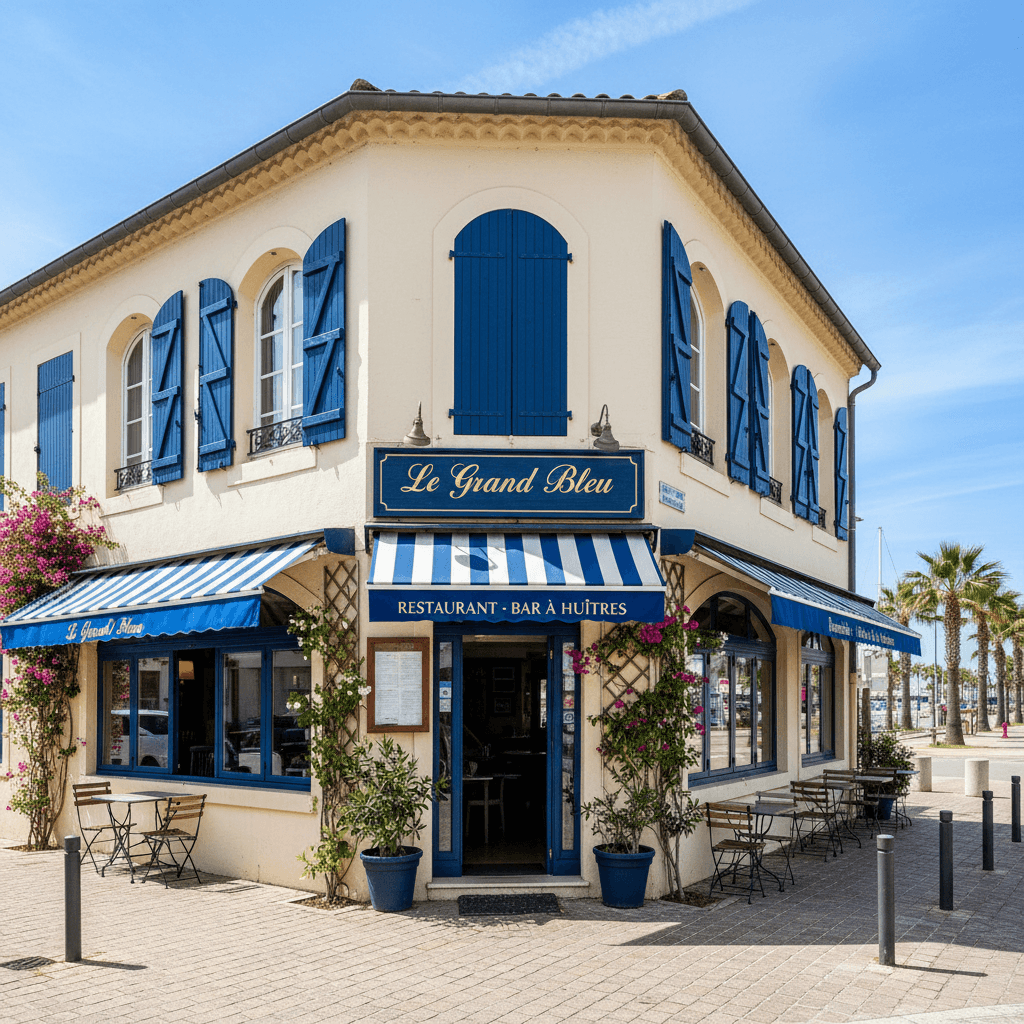 Restaurant 135m² à Le Grau-Du-Roi : terrasse - licence IV - Image 1