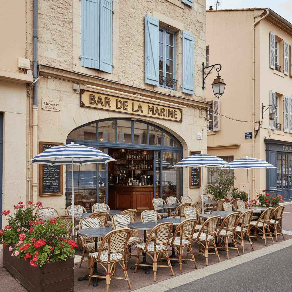 Bar-brasserie 50m² à Sète : terrasse - licence IV - Image 1