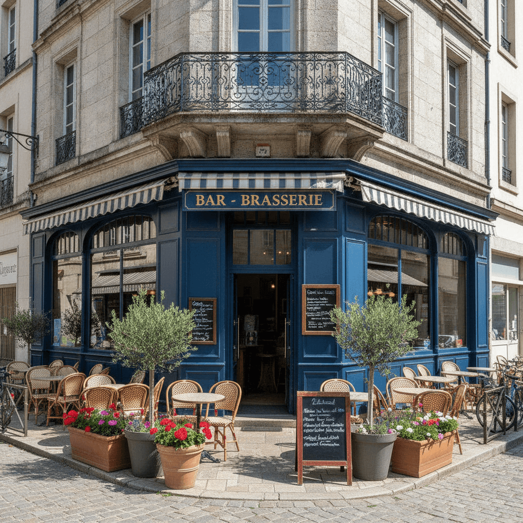 Bar-brasserie 200m² à Loire-Sur-Rhône : terrasse - licence IV - Image 1