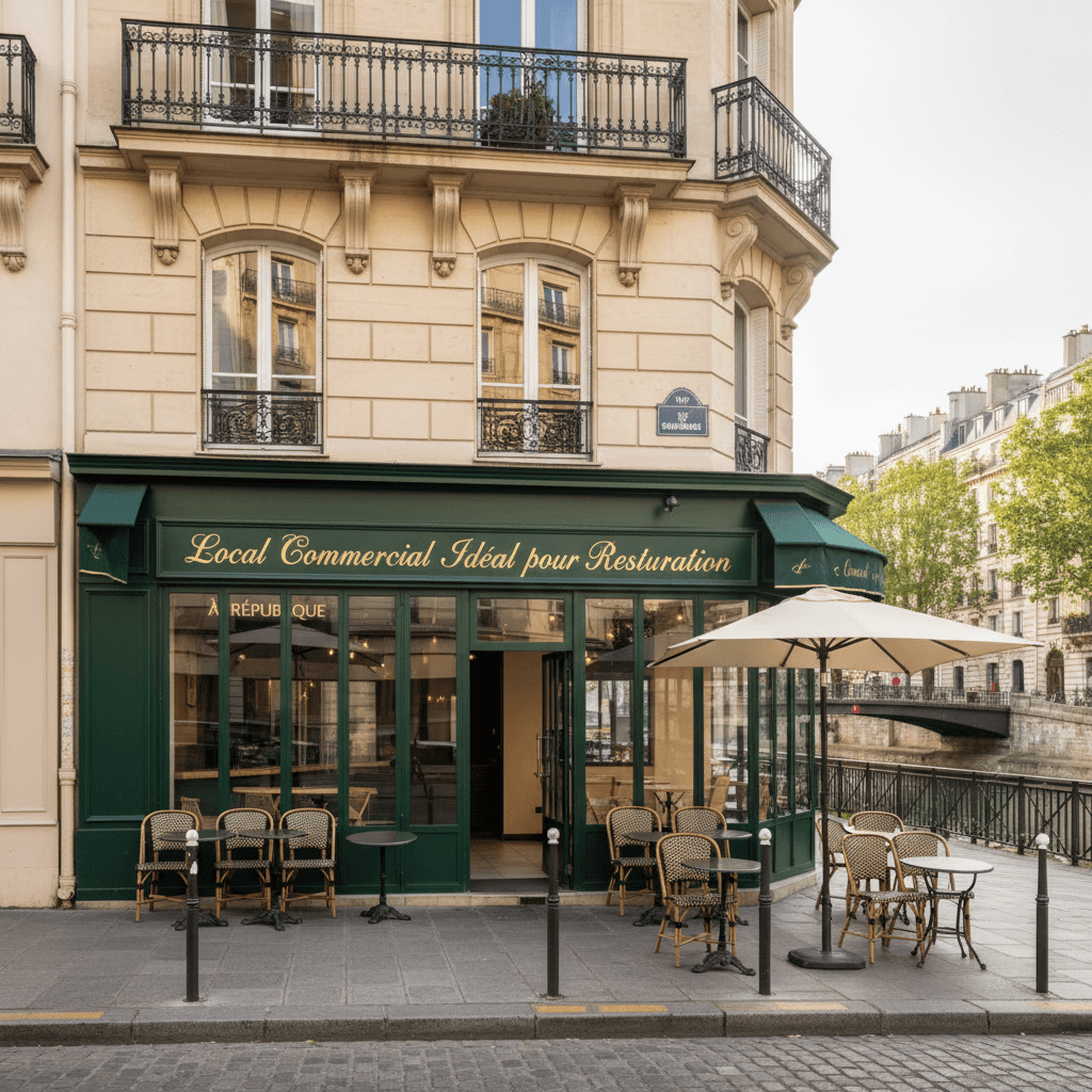 Local commercial idéal pour restauration à République - Image 1