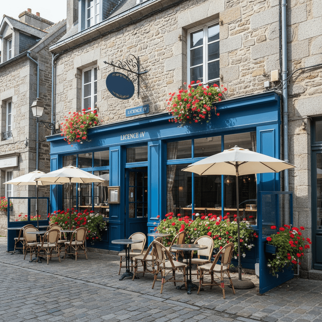 Restaurant à Saint-Malo : terrasse - licence IV - Image 1