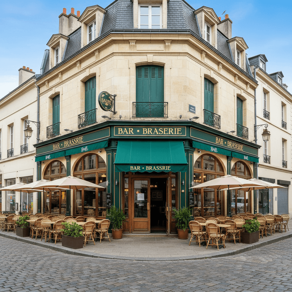 Bar-brasserie à Angers : terrasse - licence IV