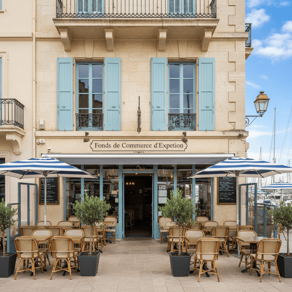 Restaurant 160m² à Marseille : terrasse - licence IV - Image 1