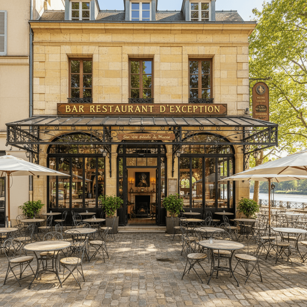Bar-restaurant 80 couverts à Créteil : terrasse - licence IV - Image 1