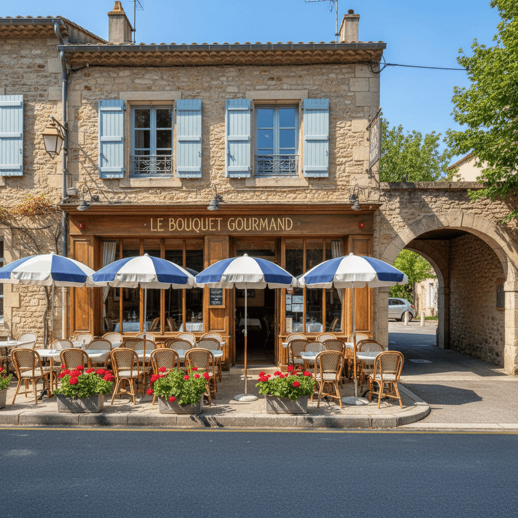 Restaurant 320m² à Cazouls-D'Hérault : terrasse - extraction - Image 1