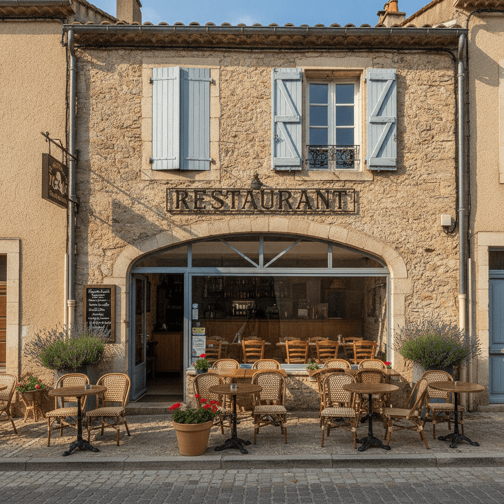 Restaurant 145m² à Savoillan : terrasse - licence IV - Image 1