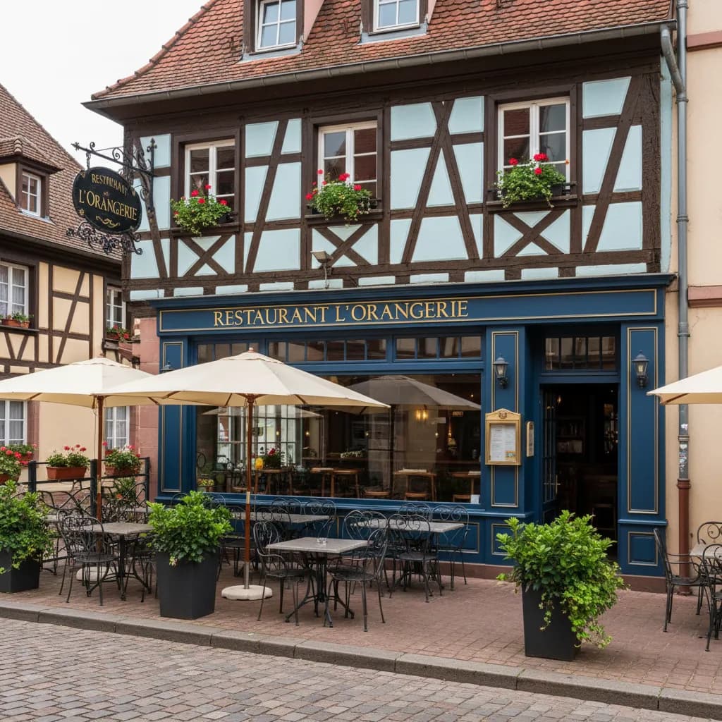 Restaurant 60m² à Strasbourg : terrasse - licence IV - Image 1