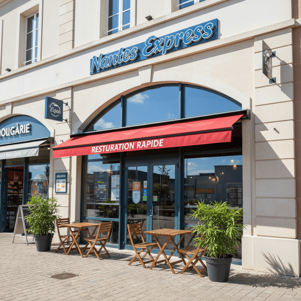 Fast-food 77m² à Nantes : licence IV - extraction