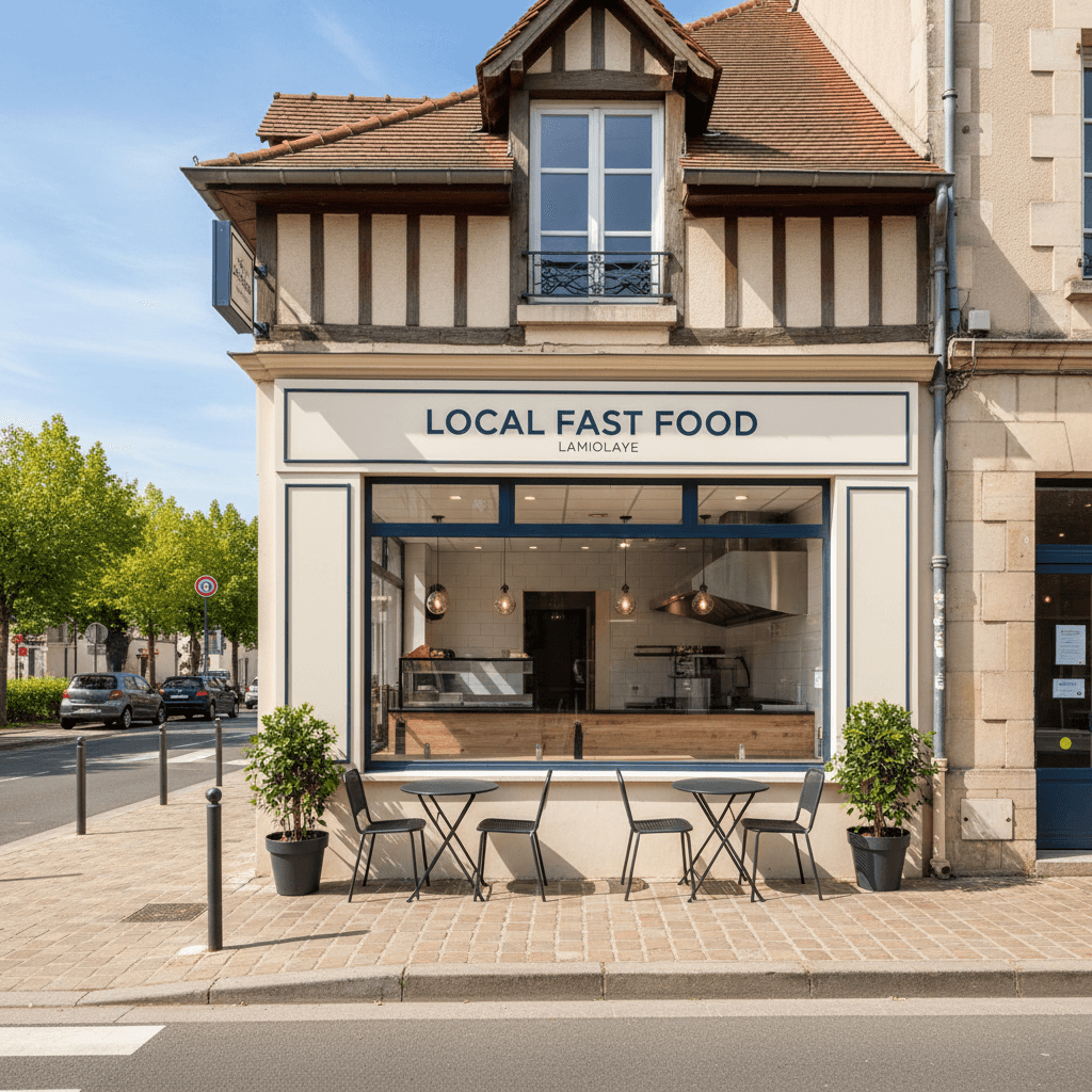 Local Fast Food à Lamorlaye - 30 m² à saisir - Image 1