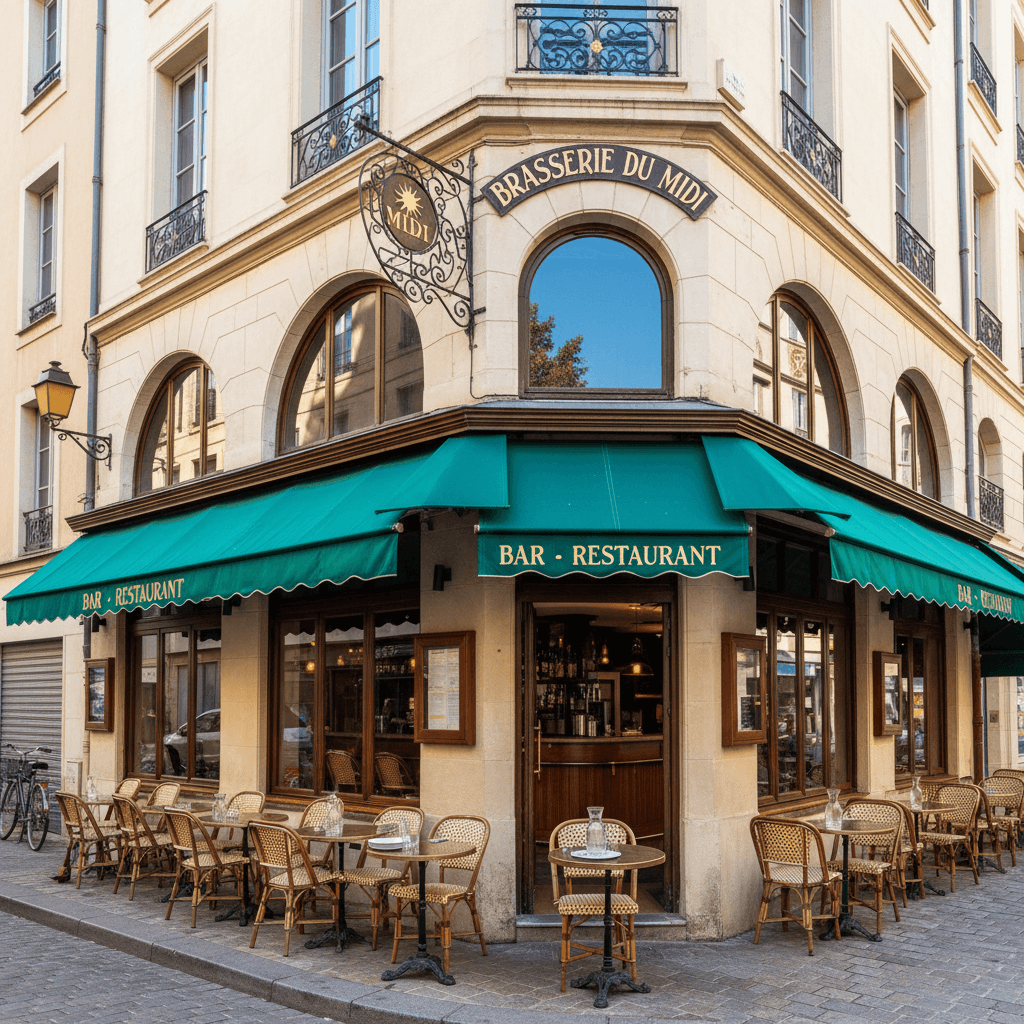 Bar-brasserie 200m² à Narbonne : terrasse - licence IV - Image 1