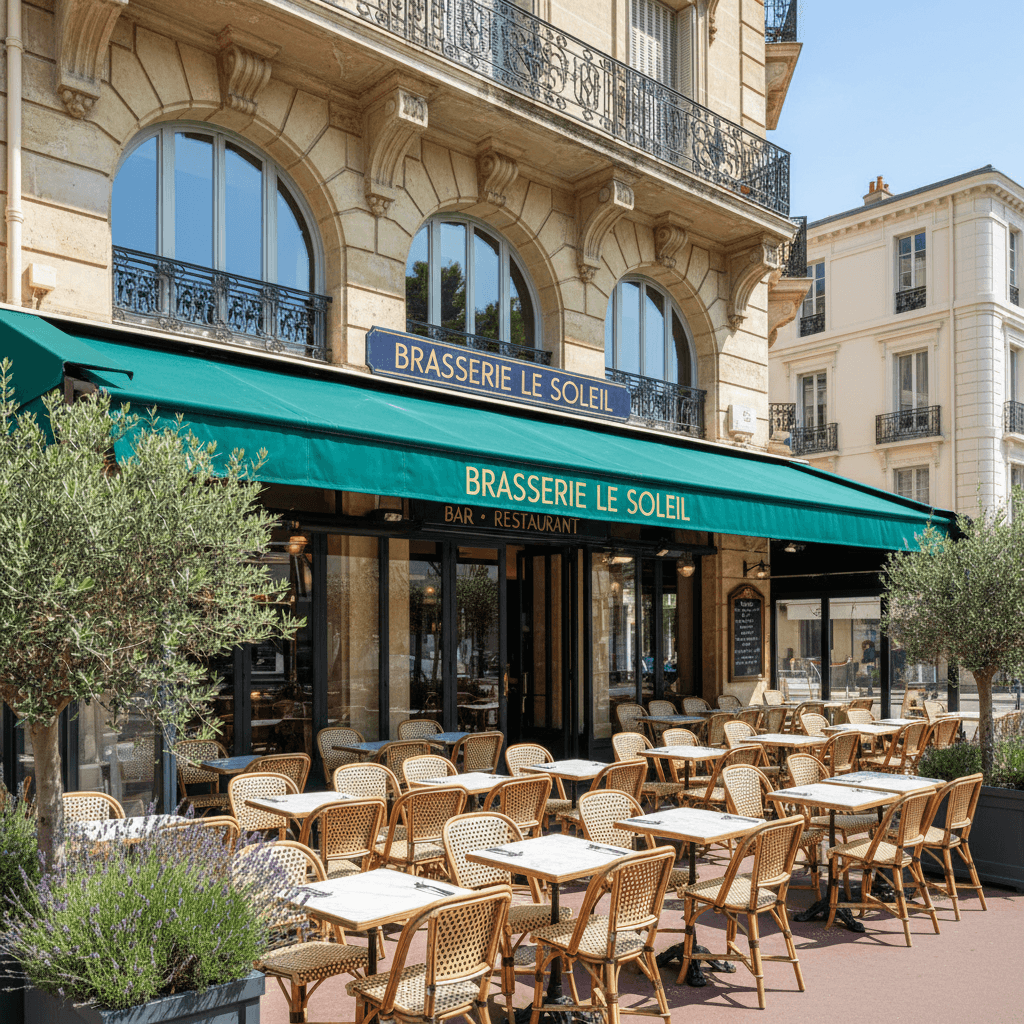 Bar-brasserie 100m² à Cannes : terrasse - licence IV - Image 1