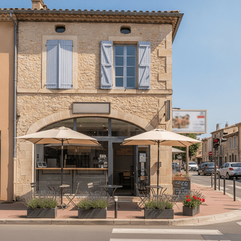 Fast-food 30m² à Aix-en-Provence : terrasse - licence IV - Image 1