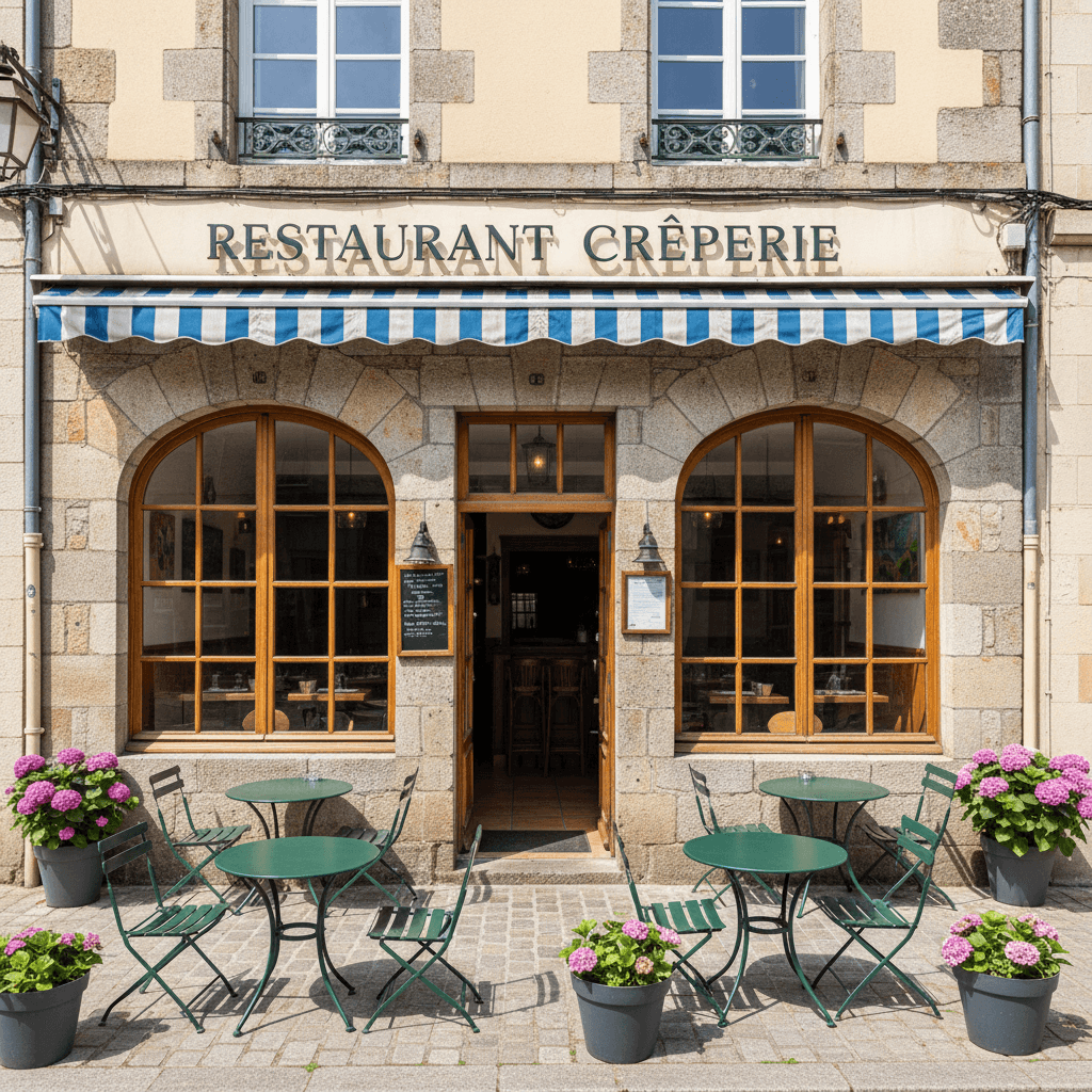 Restaurant à Vannes : terrasse - licence IV - Image 1