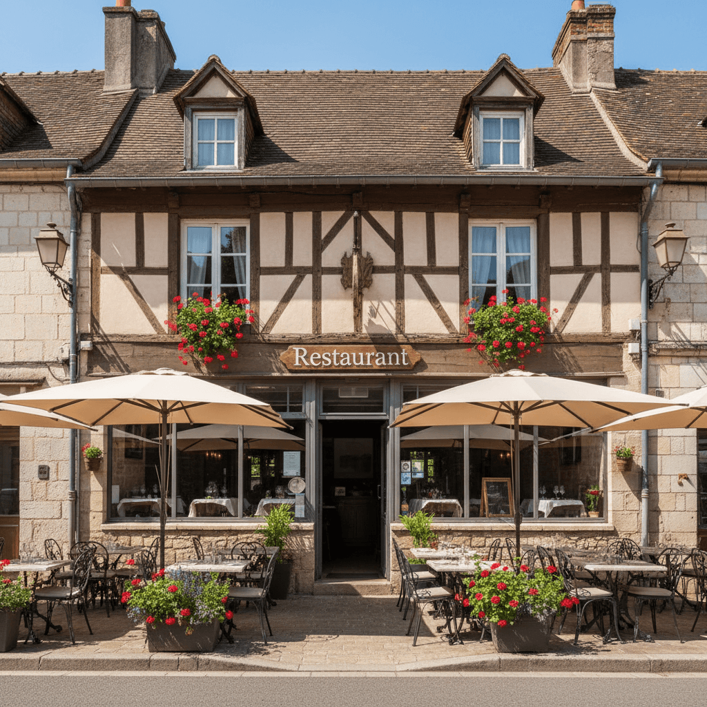 Restaurant à Villeréal : terrasse - licence IV - Image 1
