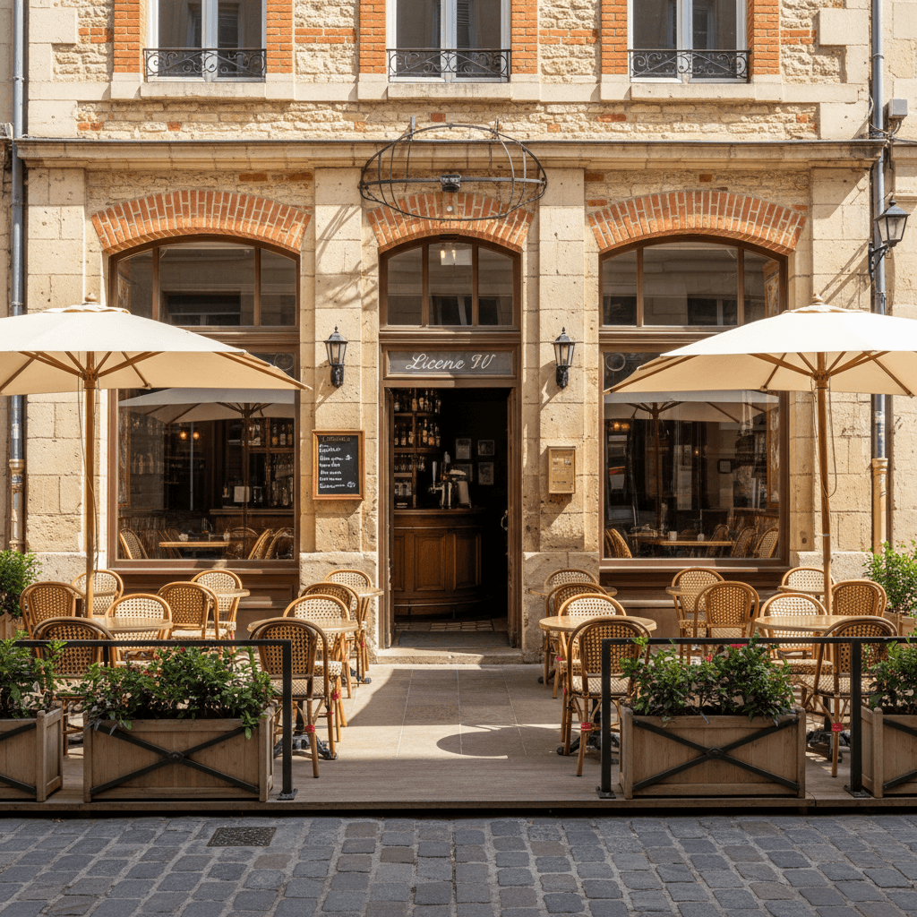 Bar-brasserie à TOULOUSE : terrasse - licence IV
