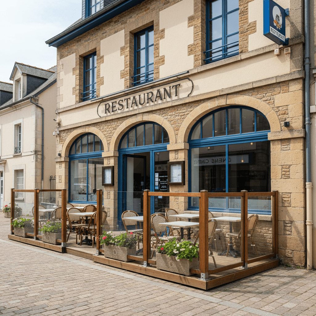 Restaurant à La Barre-De-Monts : terrasse - licence IV - Image 1