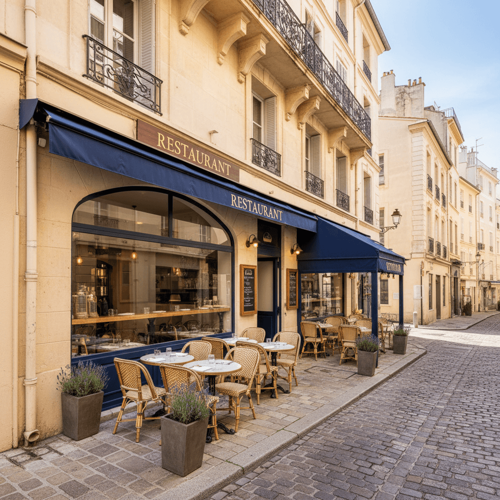 Restaurant 100m² à Cannes : terrasse - licence IV - Image 1