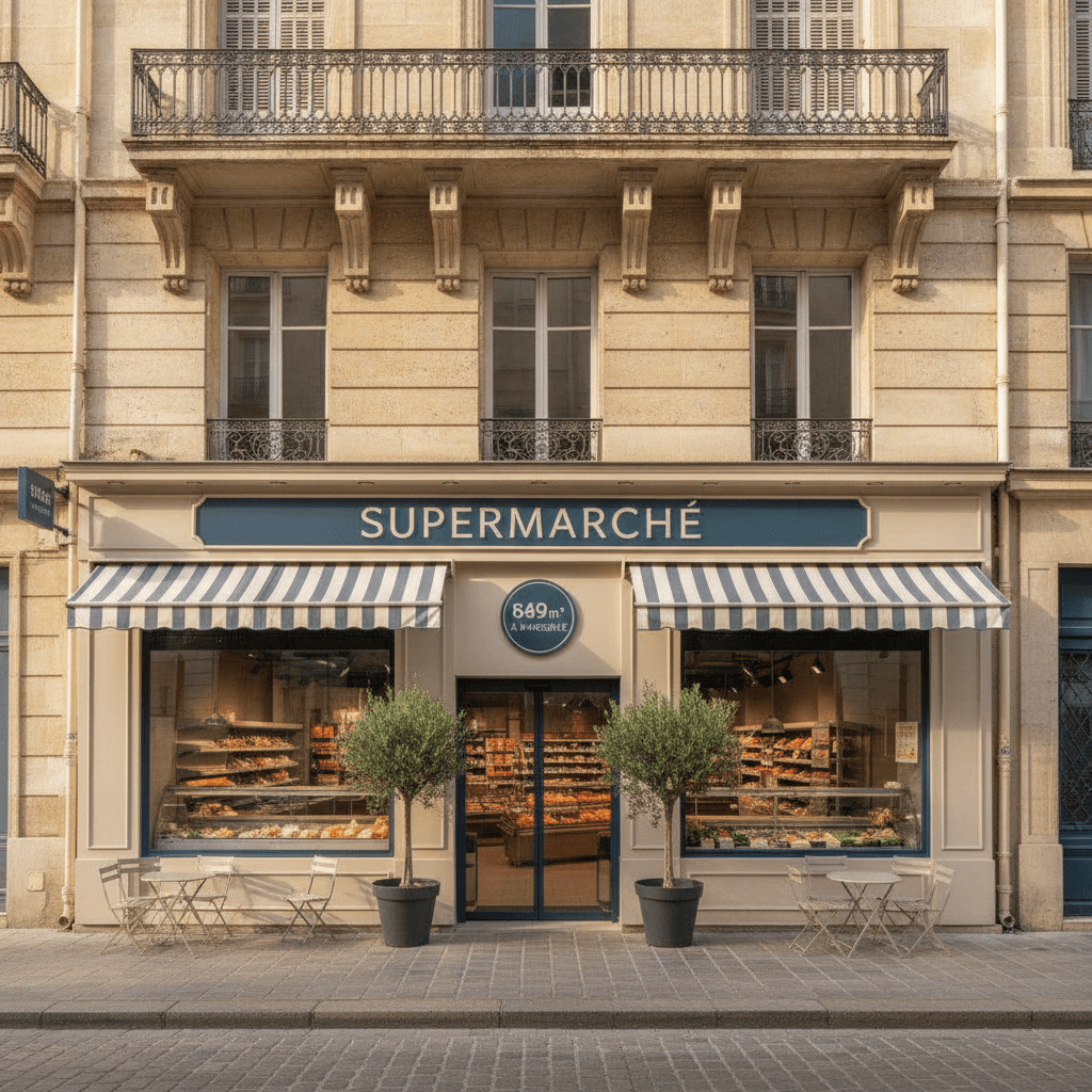 Supermarché 849m² à Marseille