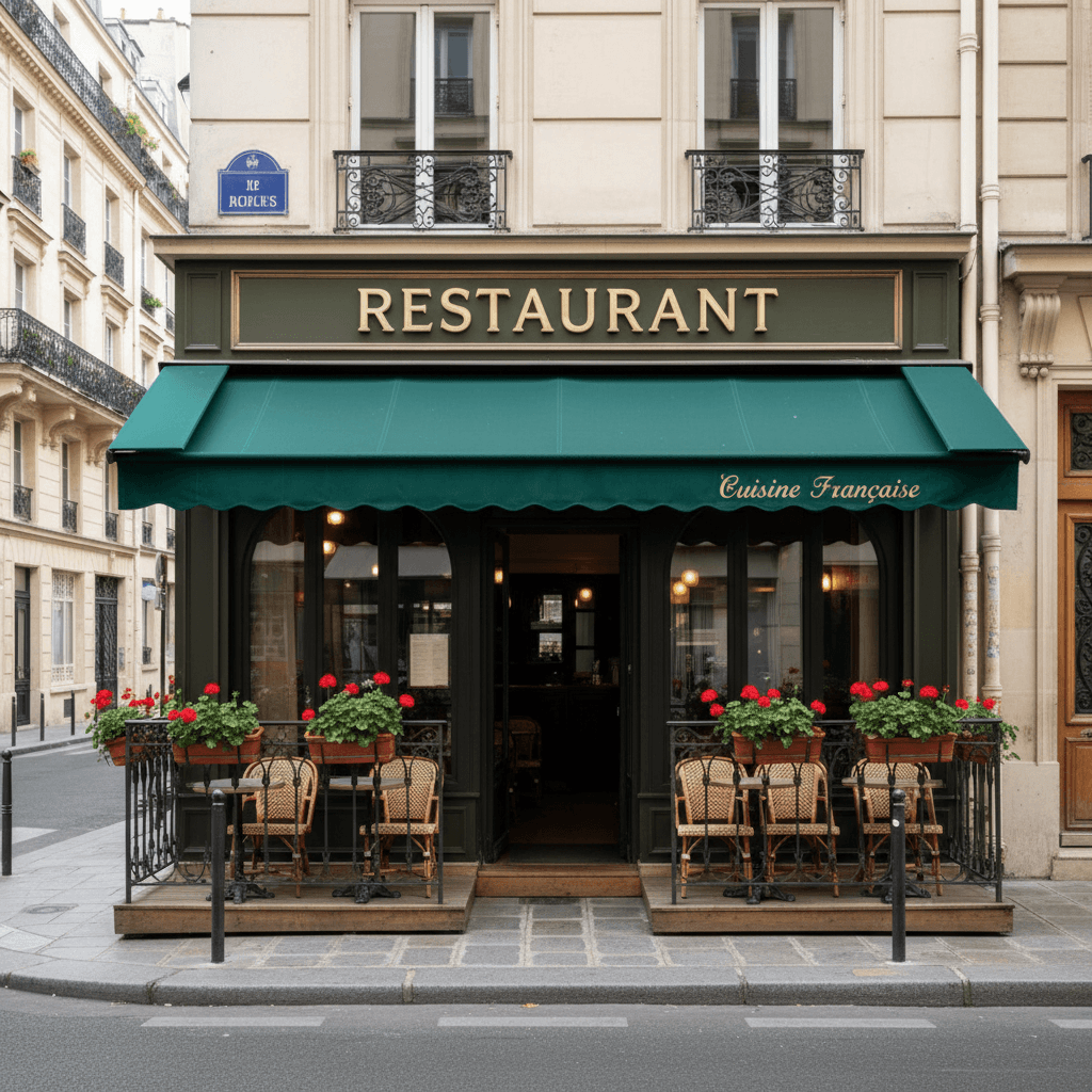 Restaurant 20 couverts à Paris : extraction