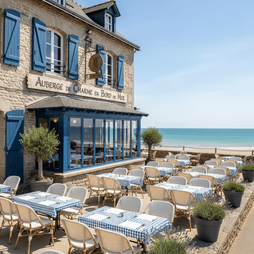 Restaurant 500m² à La Hague : terrasse - licence IV - Image 1