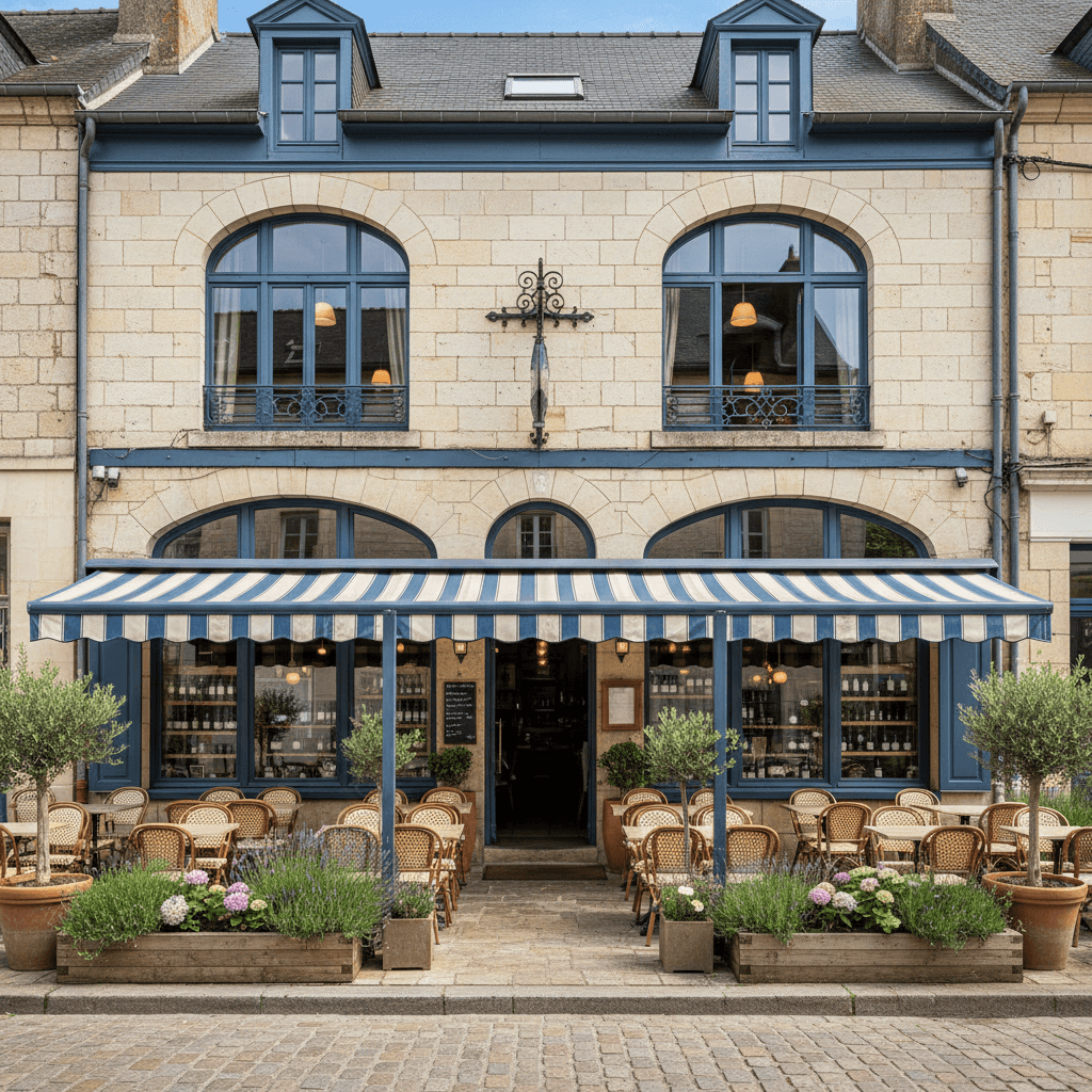 Restaurant 300m² à Saint-Gorgon : terrasse - licence IV - Image 1