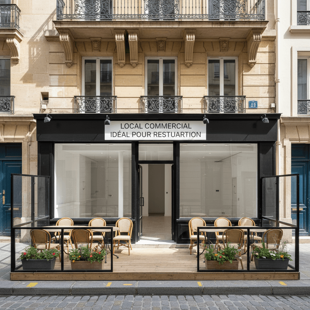 Local Commercial Idéal pour Restauration à Saint-Ouen - Image 1