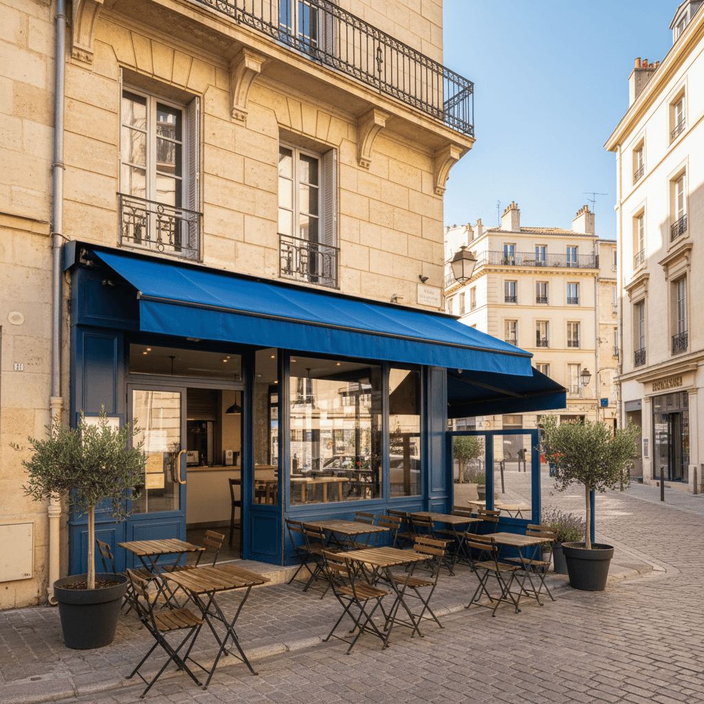 Restaurant 50m² à Marseille : terrasse - licence IV