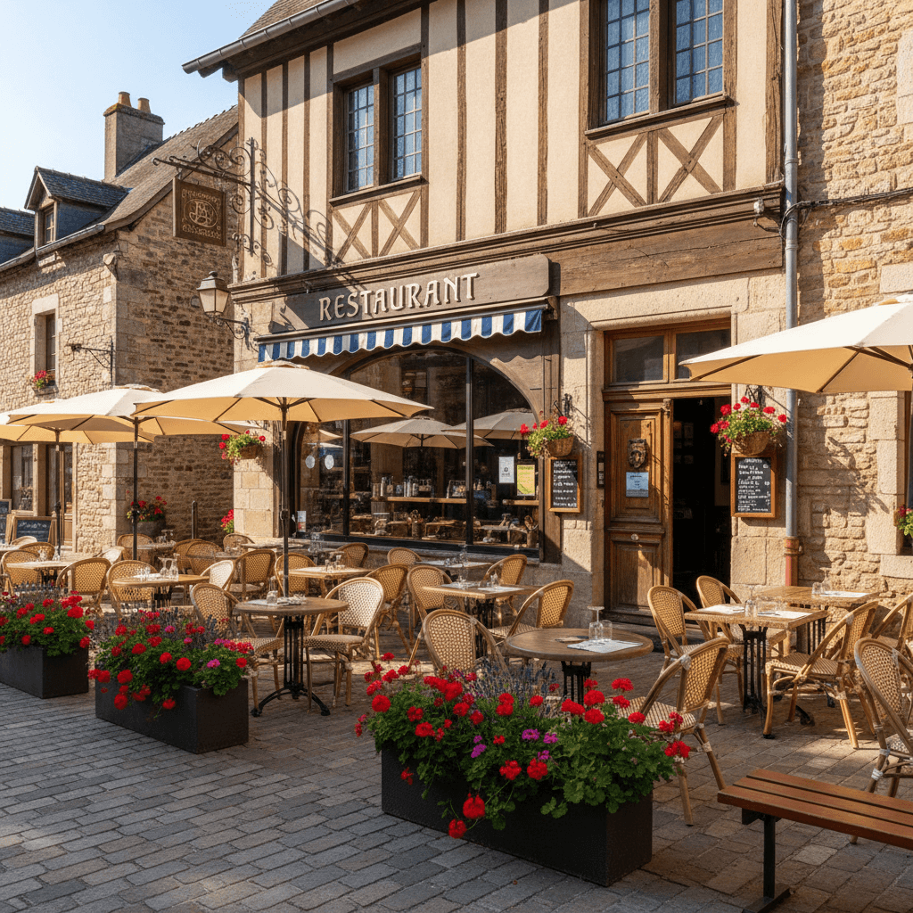 Restaurant 247m² à Pérouges : terrasse - licence IV - Image 1