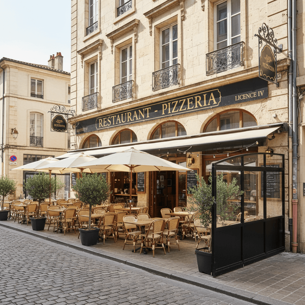 Restaurant 200m² à Montpellier : terrasse - licence IV