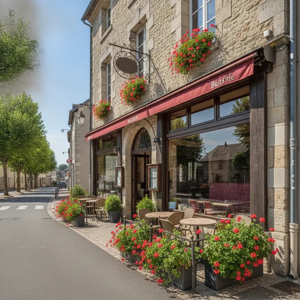 Restaurant à Loiré : parking - Image 1