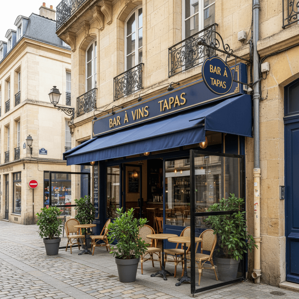 Bar-brasserie 53m² à Bordeaux : licence IV