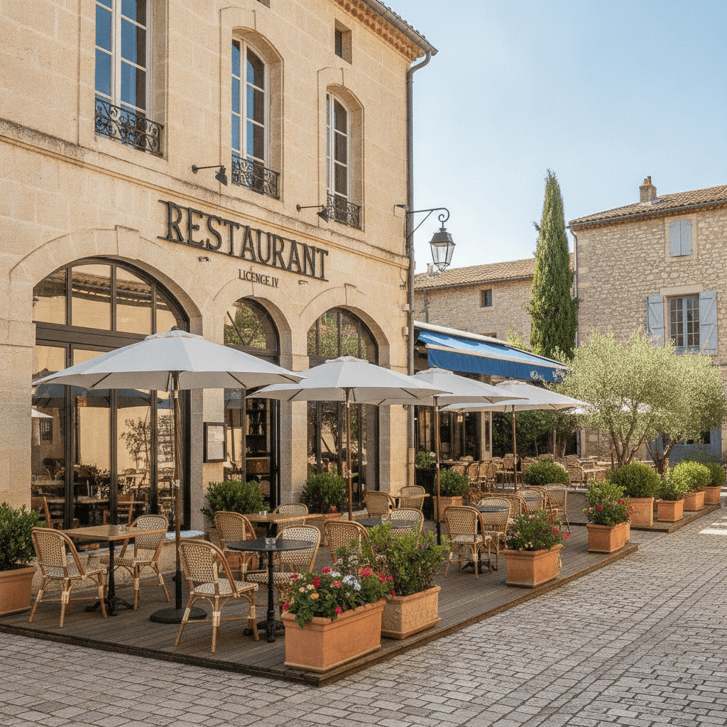 Restaurant 700m² à Châteauneuf-Les-Martigues : terrasse - licence IV - Image 1