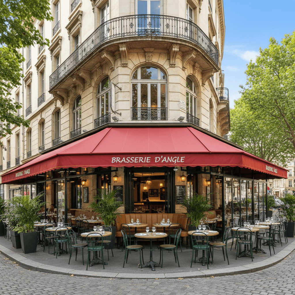 Bar-brasserie 88m² à Lyon : terrasse - licence IV