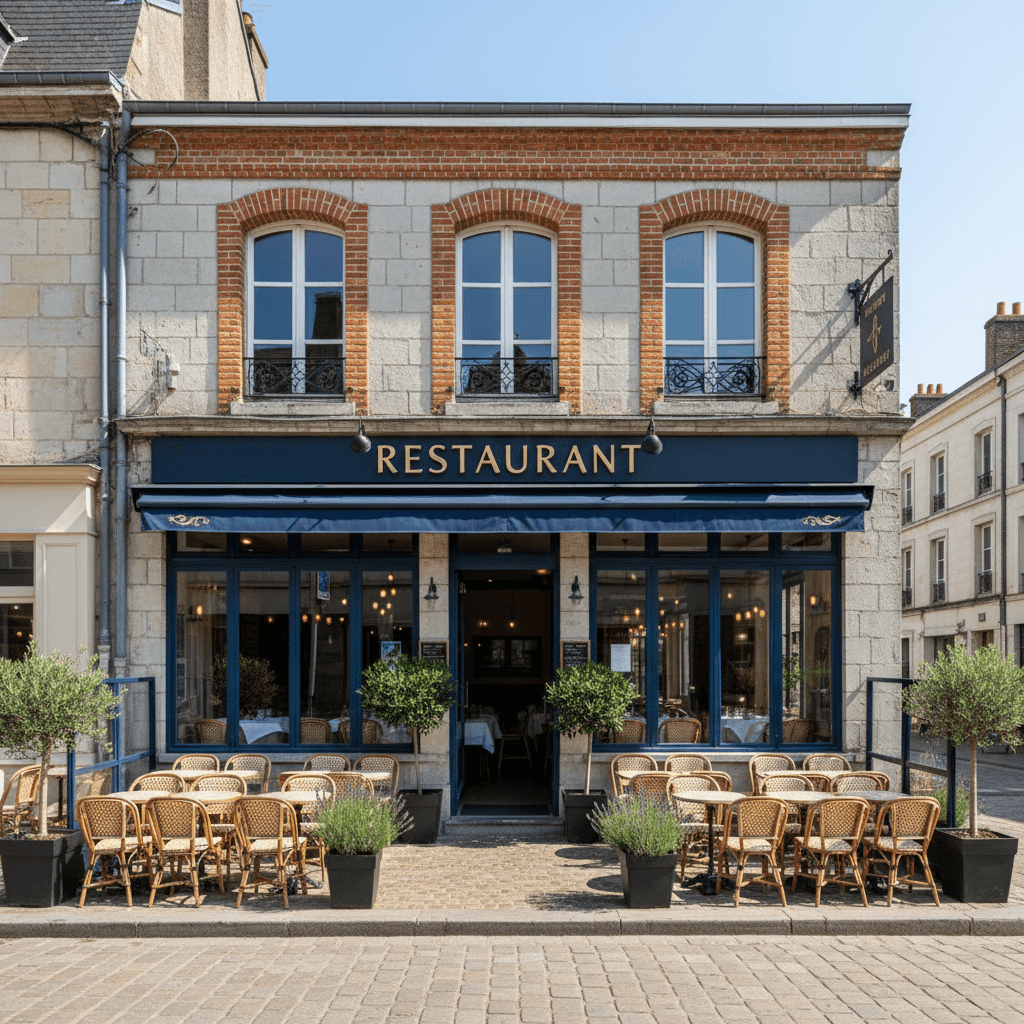 Restaurant 200m² à Lens : terrasse - licence IV - Image 1