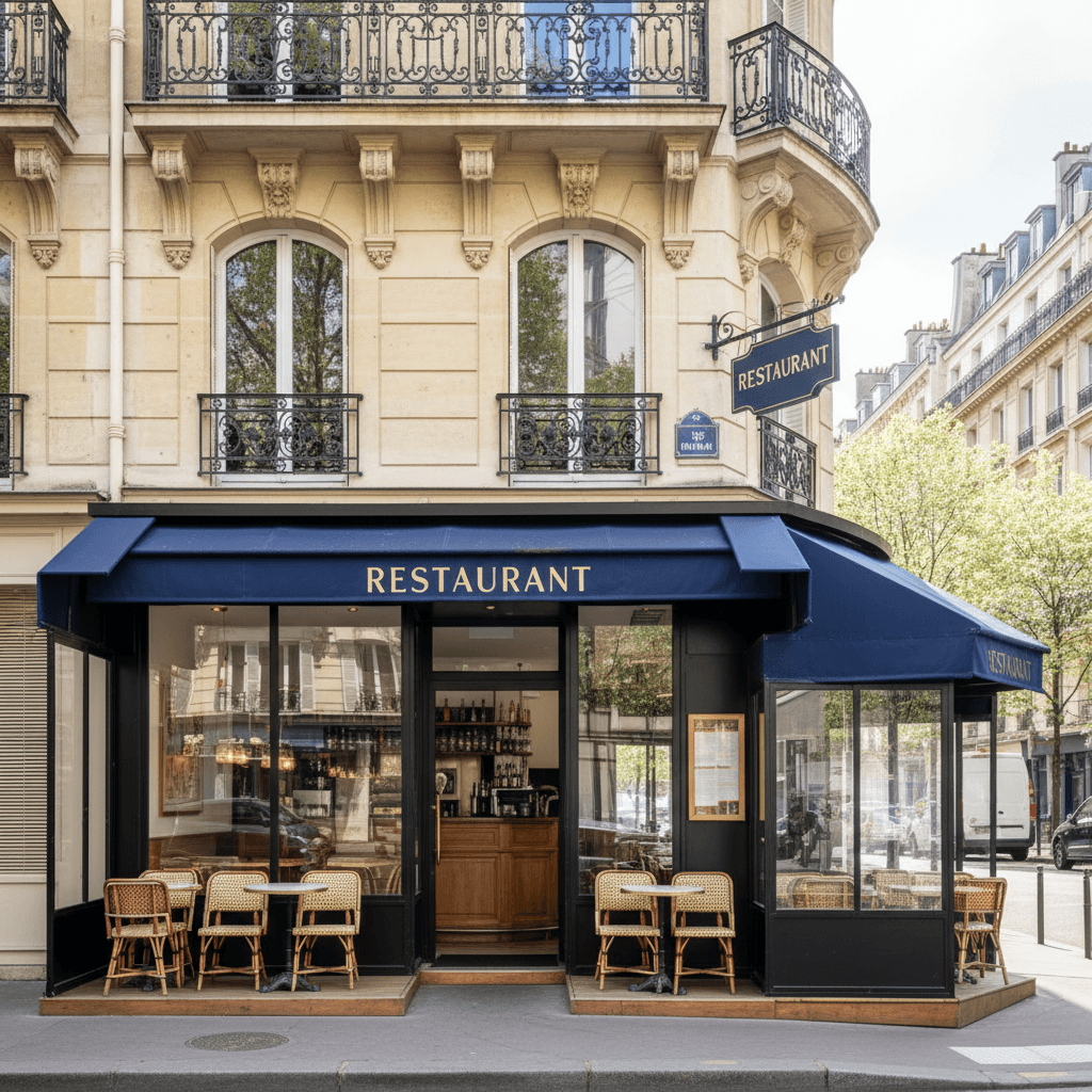 Restaurant de 35 m² à Paris, idéalement situé - Image 1