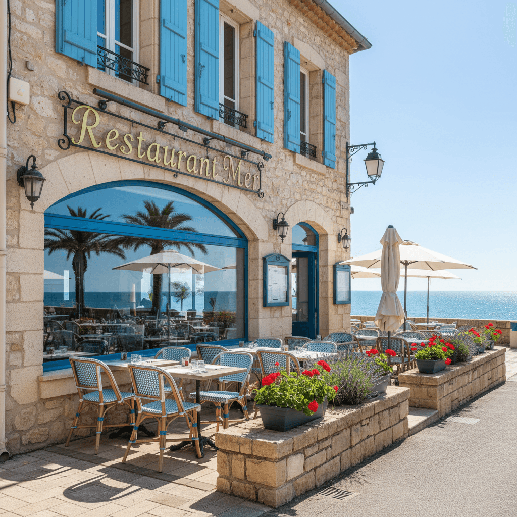 Restaurant 112m² à Saint-Cyprien : terrasse - licence IV - Image 1