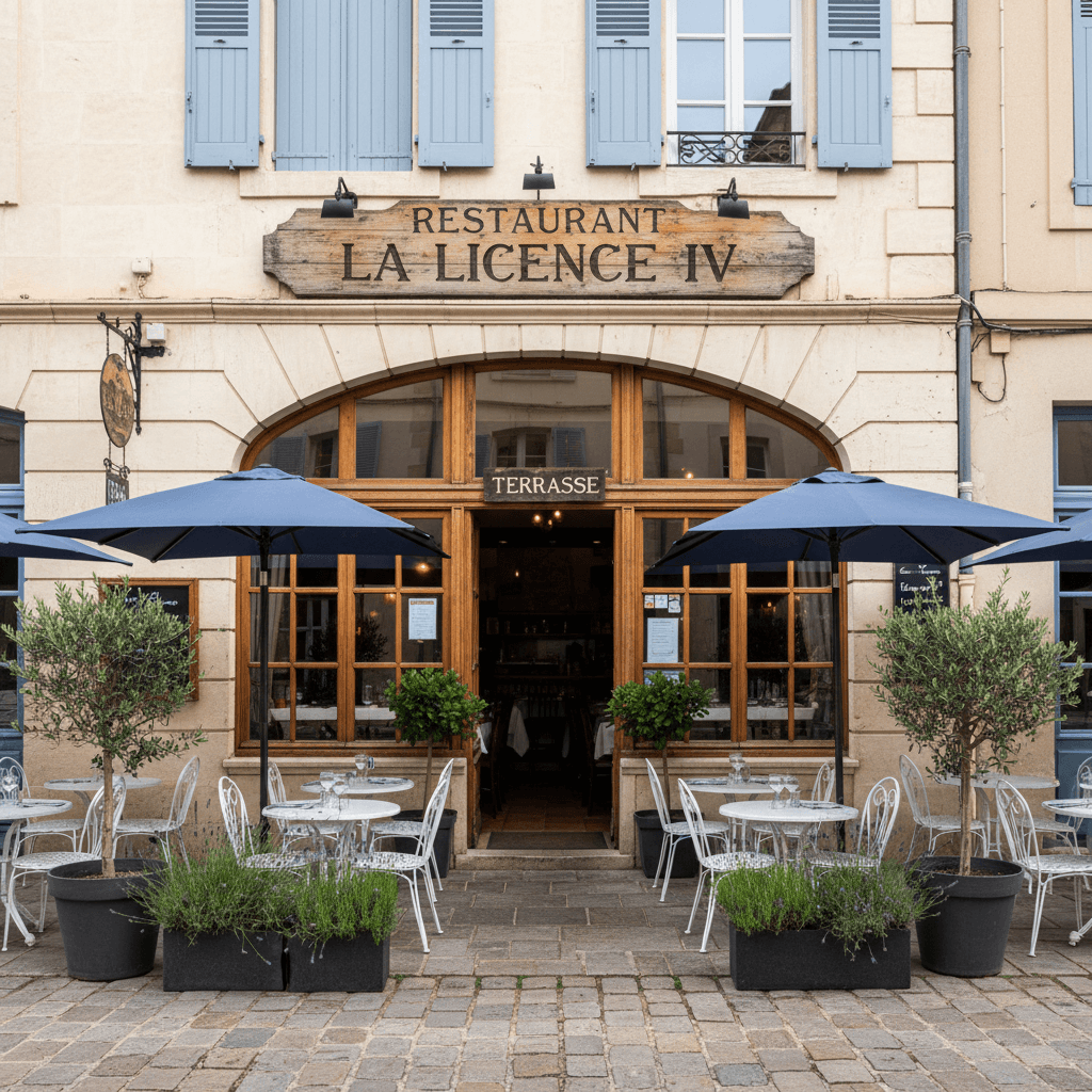 Restaurant à Mèze : terrasse - licence IV - Image 1