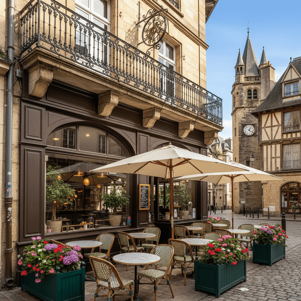 Restaurant à Rennes : terrasse - licence IV