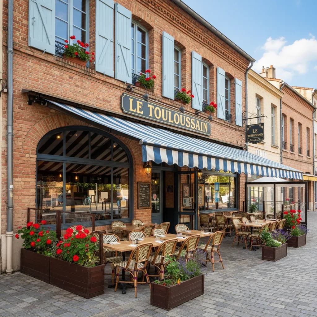 Restaurant 100m² à Toulouse : terrasse - licence IV - Image 1