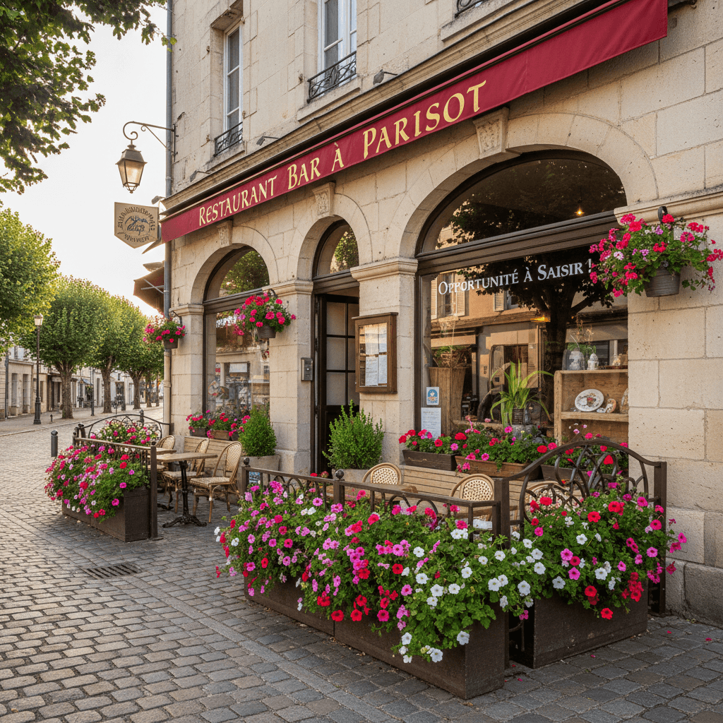 Restaurant à Parisot : terrasse - licence IV
